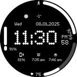GRBL Nothing Bars Watchface