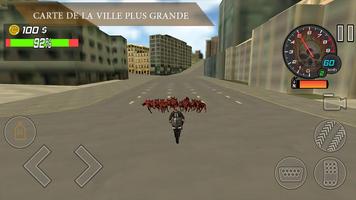 Conduite de moto: Giant City capture d'écran 1