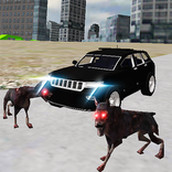 Real 4x4 Jeep Drive City Dogs