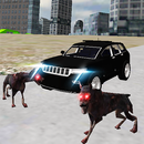Real 4x4 Jeep Drive City Dogs APK