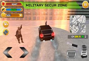 Real 4x4 Jeep Drive City Dogs ảnh chụp màn hình 3