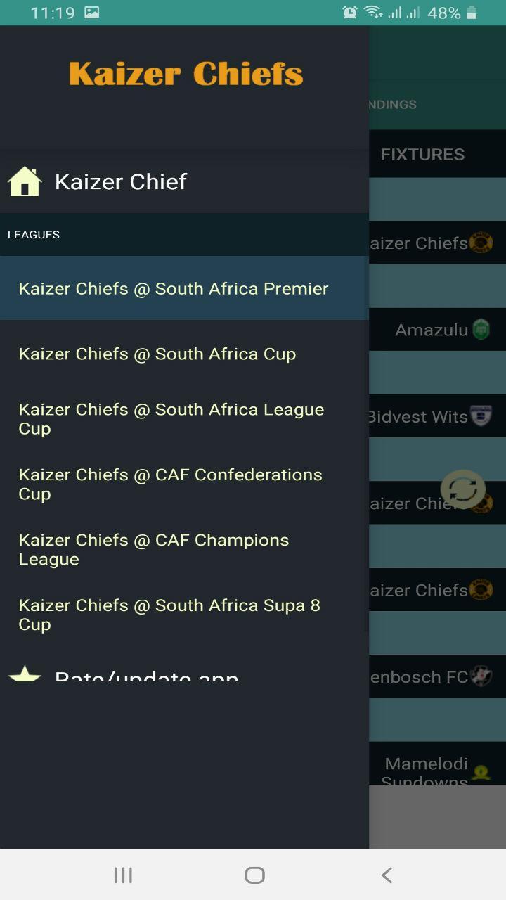 Kaizer Chiefs Live News Fixtures Results For Android Apk Download