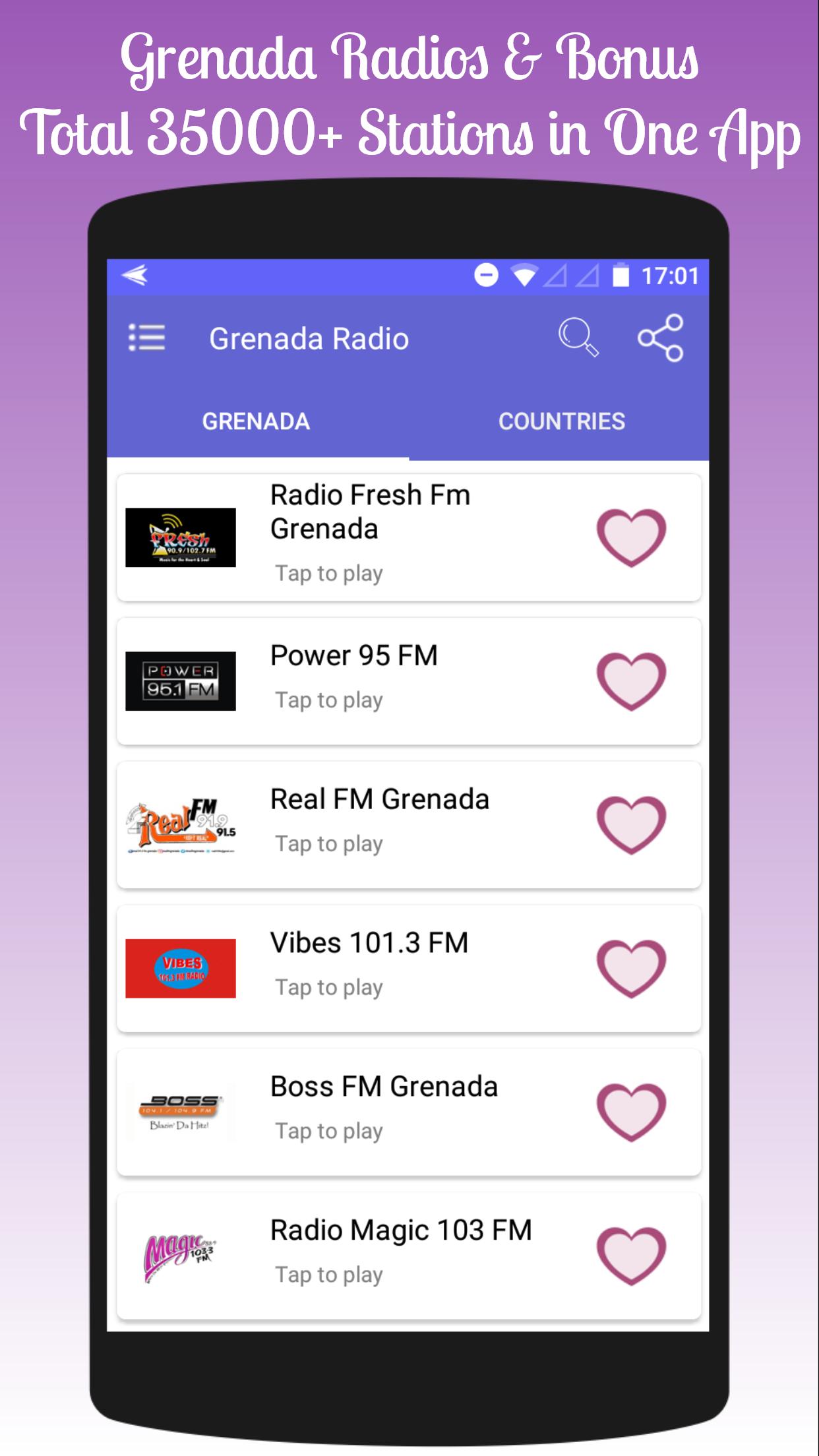 All Grenada Radios in One App APK pour Android Télécharger