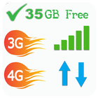 Icona Fre Data upto 35GB For Prank