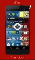 Live Clock Shortcut syot layar 1