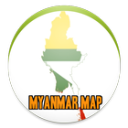 SIMPLE MYANMAR MAP OFFLINE 202 иконка