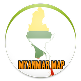 SIMPLE MYANMAR MAP OFFLINE 202 иконка