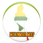 SIMPLE MYANMAR MAP OFFLINE 202 আইকন