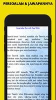 CARA SOLAT TERAWIH DAN WITIR RAMADHAN 2021 скриншот 2