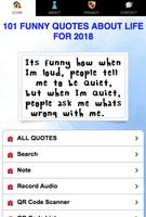 101 FUNNY QUOTES ABOUT LIFE 20 poster