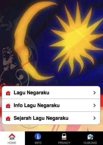 Kebangsaan malaysia lagu Lagu Malaysia