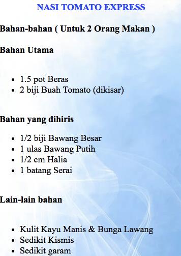 Resepi Nasi Tomato Best 2020 For Android Apk Download