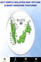 SIMPLE MALAYSIA MAP OFFLINE 20 poster