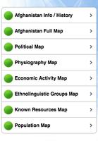 SIMPLE AFGHANISTAN MAP OFFLINE スクリーンショット 1