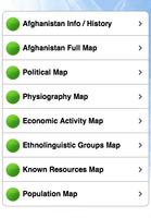 SIMPLE AFGHANISTAN MAP OFFLINE скриншот 1