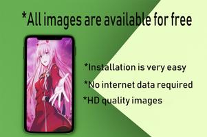 Zero Two Wallpaper Affiche