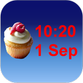 Cupcake Clock