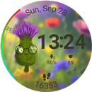 APK GS023 - Burdock Watch Face