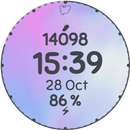APK GS033 - Blue Motion Watch Face