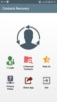 Deleted contact recovery Cartaz