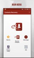 Recover Deleted Contacts ảnh chụp màn hình 1