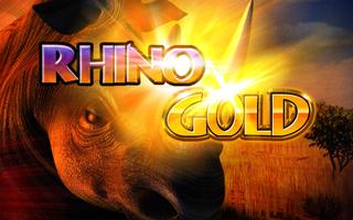 Rhino Gold Slot Machine FREE Affiche