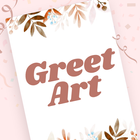 Greeting Card Maker - GreetArt icône