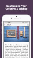Fathers Day Wishes & Greeting capture d'écran 1