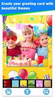 Photo Greeting Card Affiche