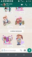 Valentine Day Love Sticker for WhatsApp 2020 captura de pantalla 1