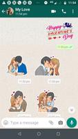 Valentine Day Love Sticker for WhatsApp 2020 captura de pantalla 2
