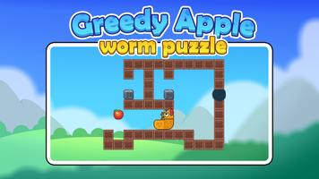 Greedy Apple Worm Puzzle 포스터