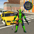 Green Superhero Pool Rope Hero Vegas Crime Mafia APK