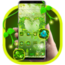 Green Nature Heart Theme APK