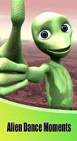 Danse extraterrestre verte Affiche