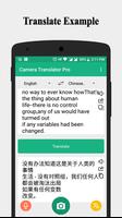 Camera Translator Pro Ekran Görüntüsü 3