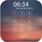 Contraseña pantalla de bloqueo icono