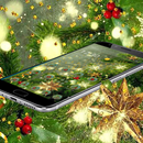 Thème étoile de noël vert APK