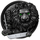 آیکون‌ Green Eye Metal Lion Theme