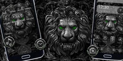 برنامه‌نما Green Eye Metal Lion Theme عکس از صفحه