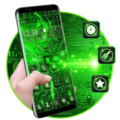 download Green Light Technology Theme APK