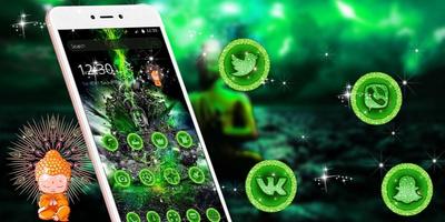 Green Lord Buddha Theme screenshot 3