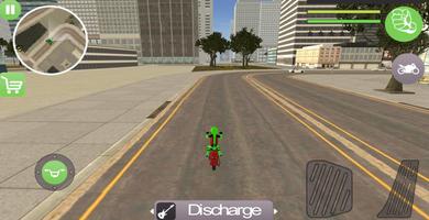 Green Pool Stickman Rope Hero Gangstar Mafia تصوير الشاشة 1