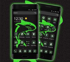 Green Shark Bussiness Theme الملصق