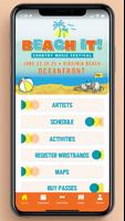 BEACH IT! Festival poster
