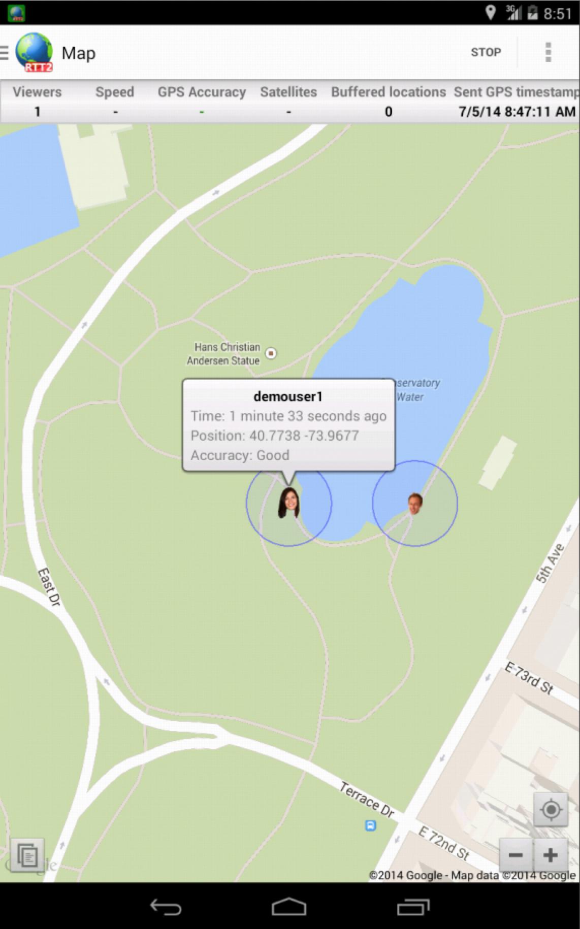 Real-Time GPS Tracker 2 for Android - APK Download