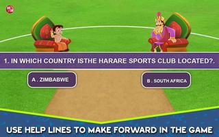 Cricket Quiz with Chhota Bheem capture d'écran 2