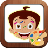 Draw & Color Chhota Bheem icône