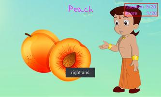 Learn Fruits with Bheem imagem de tela 3