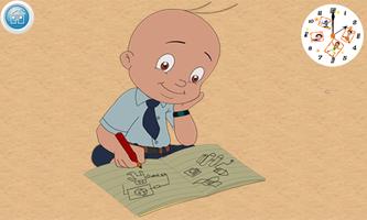 Learn Clock with Bheem Screenshot 1